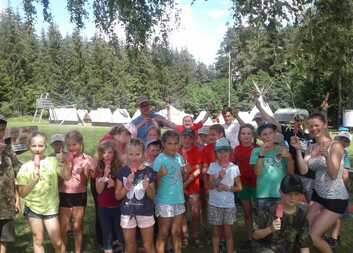 Překvapení na skautském táboře